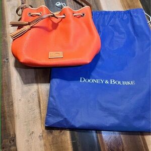 Dooney & Bourke Vibrant Orange Shoulder Bag